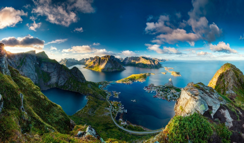 Красивые фьорды Норвегии