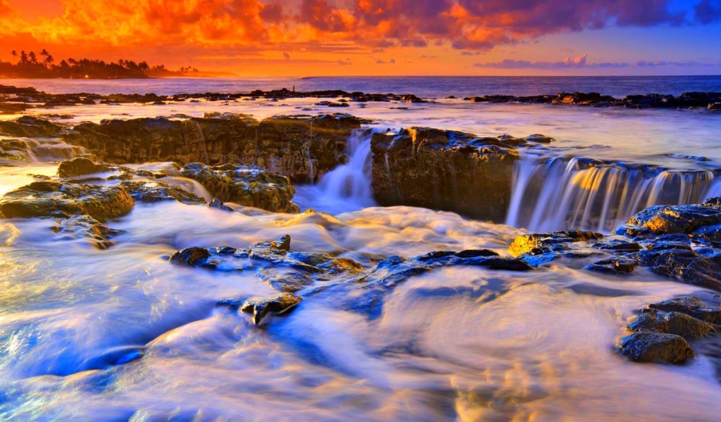 Фантастическое фото скалистого берега