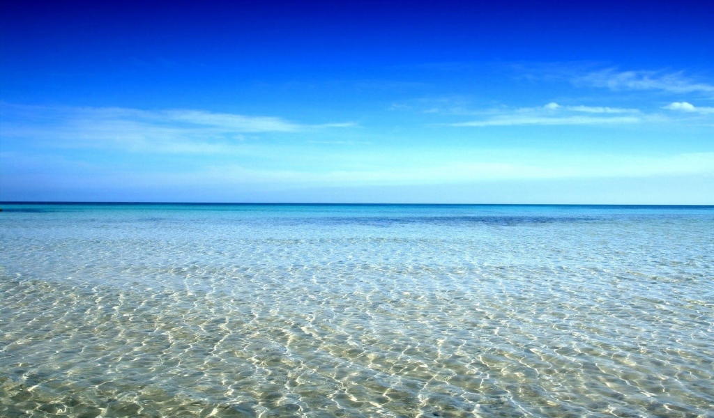 Мелкая вода у берега