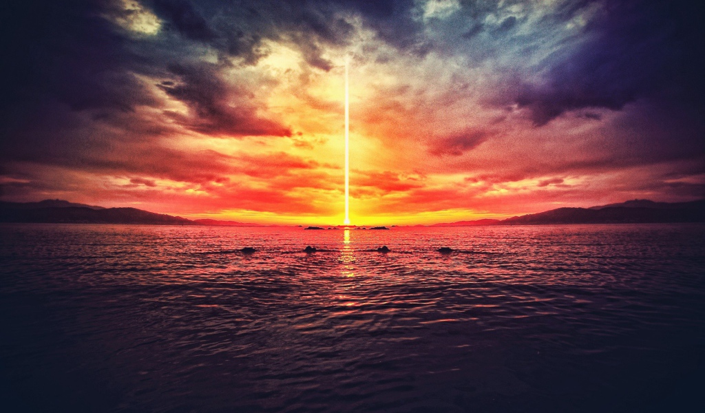 Луч света из воды