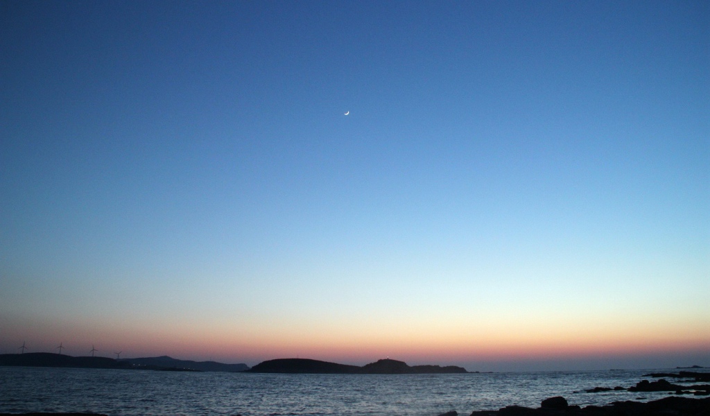 Новолуние после заката