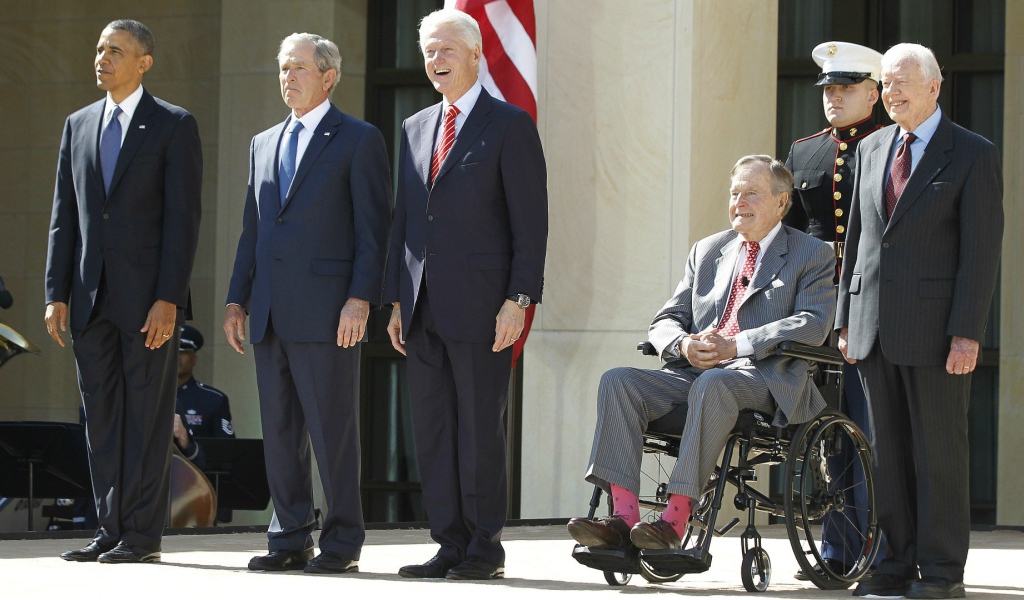 5 президентов США на одном кадре