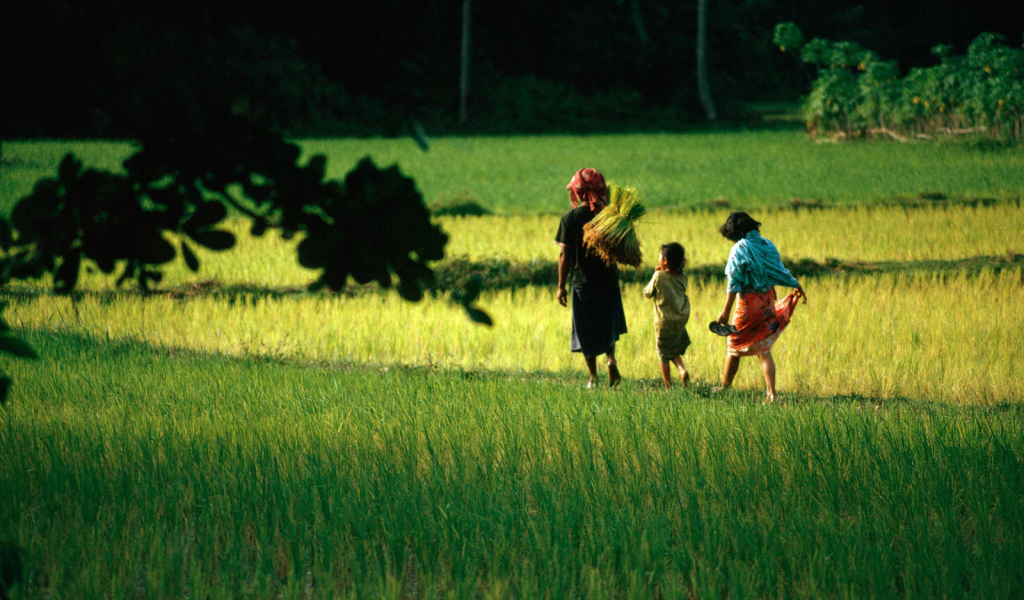 Семья аборигенов