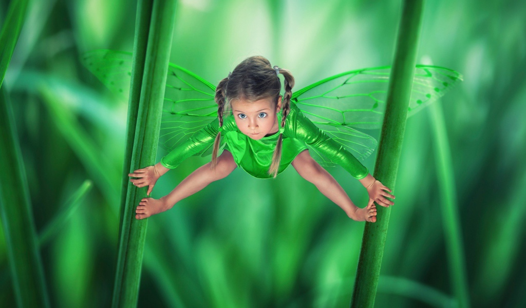 Маленькая зеленая фея