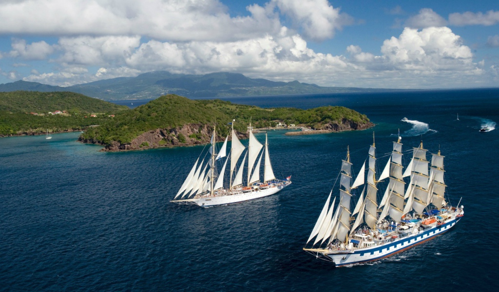 Парусники Star Clipper и Royal Clipper