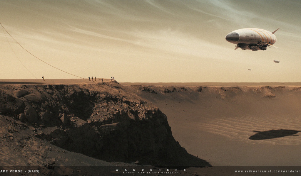 Дирижабль на Марсе, фильм Wanderers