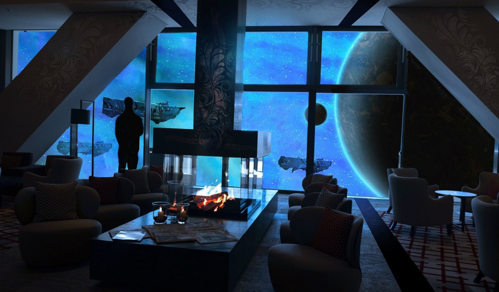 Апартаменты на космической станции