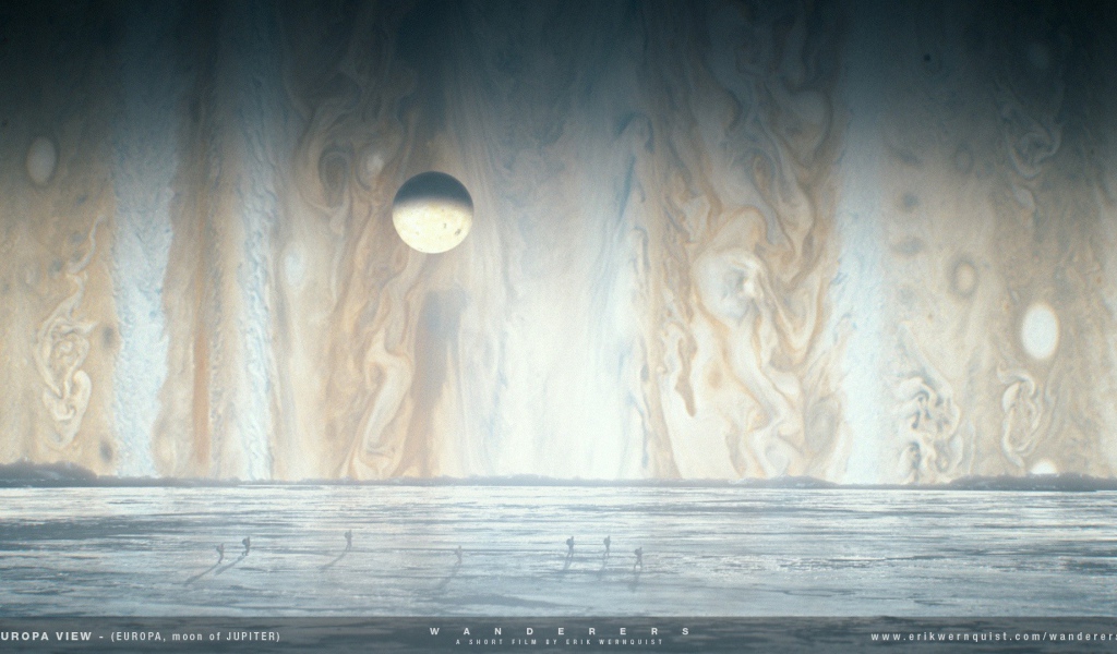 Луна Юпитера Европа, фильм Wanderers