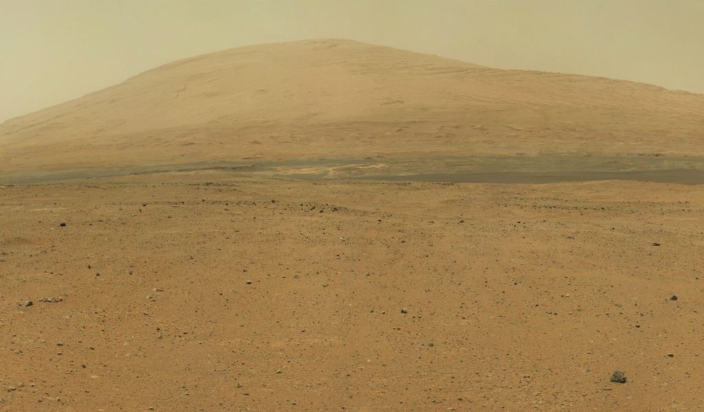 Гора Шарп на Марсе