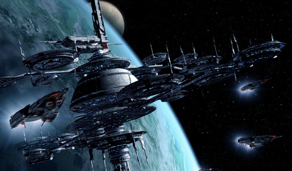 Околоземная станция в будущем