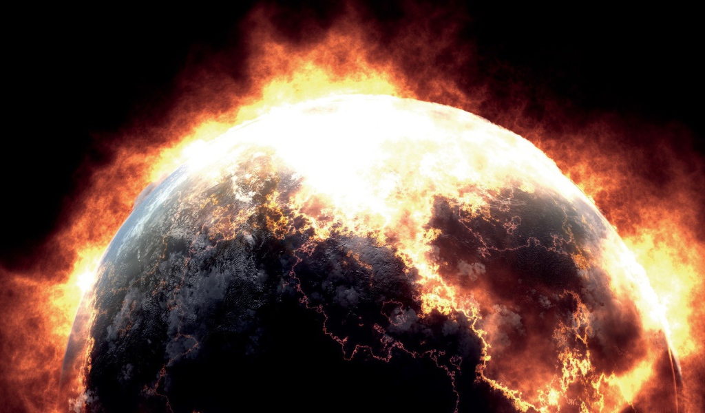 Планету охватило пламя