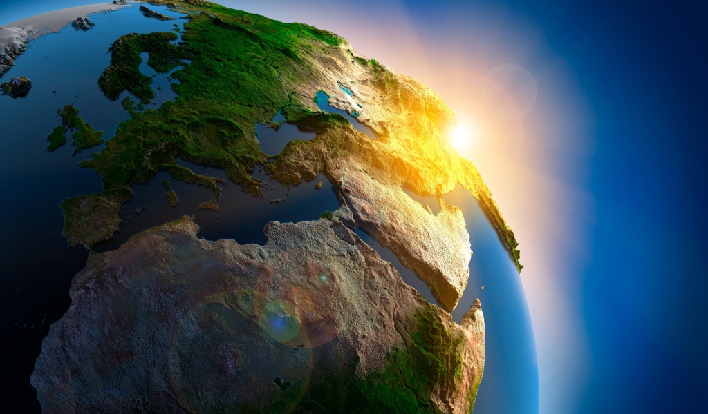 Рельеф планеты Земля