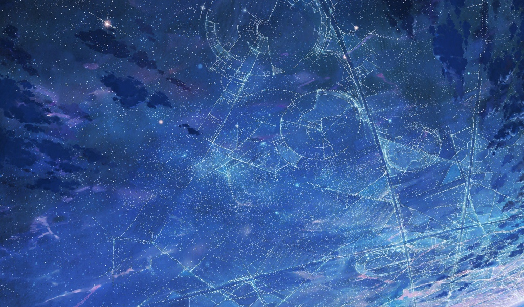 Звезды образуют фигуры правильной формы