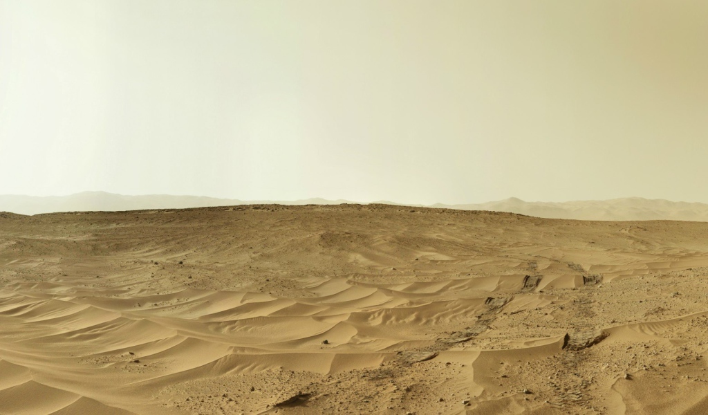 Поверхность Марса снятая на фото марсоходом