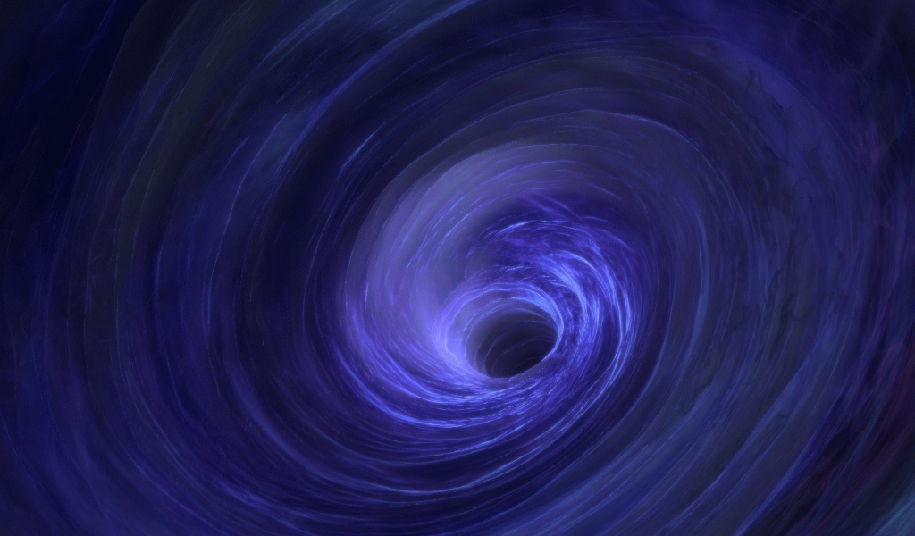 Водоворот во Вселенной - черная дыра