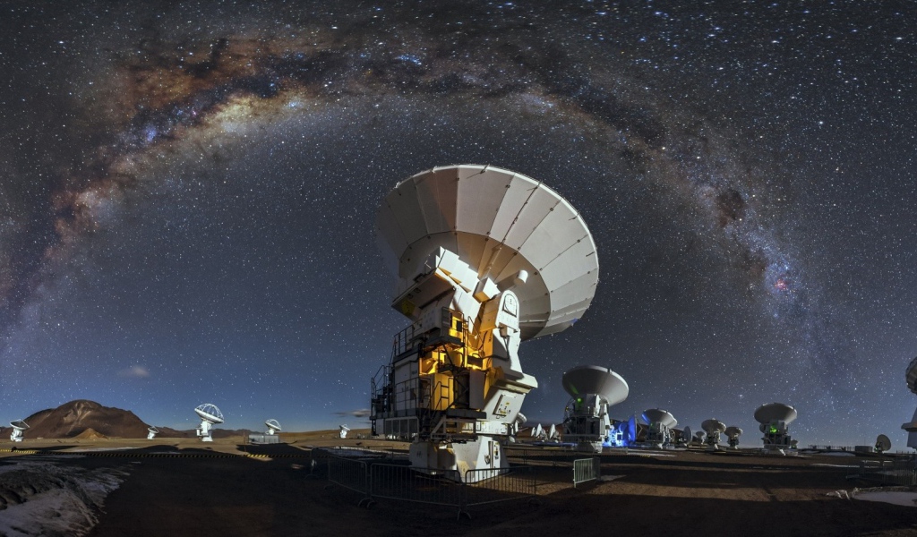 Обсерватория ALMA в Чили