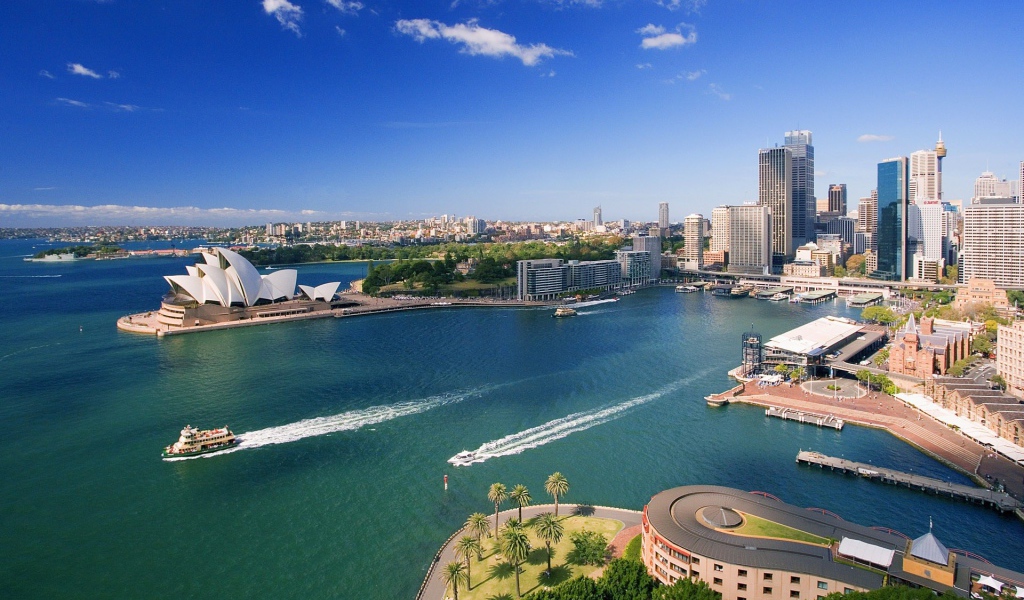 Порт в Сиднее, Австралия