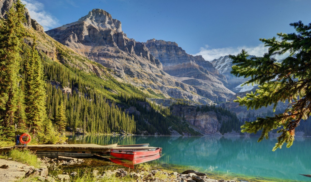 Озеро О'Хара. Национальный парк Йохо, Канада