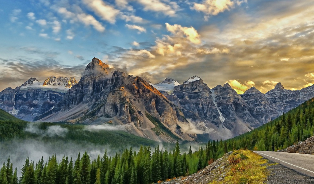 Долина десяти пиков, Канада