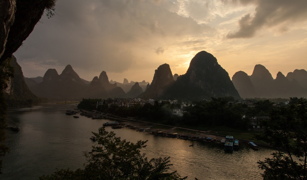 Горный ландшафт в Китае