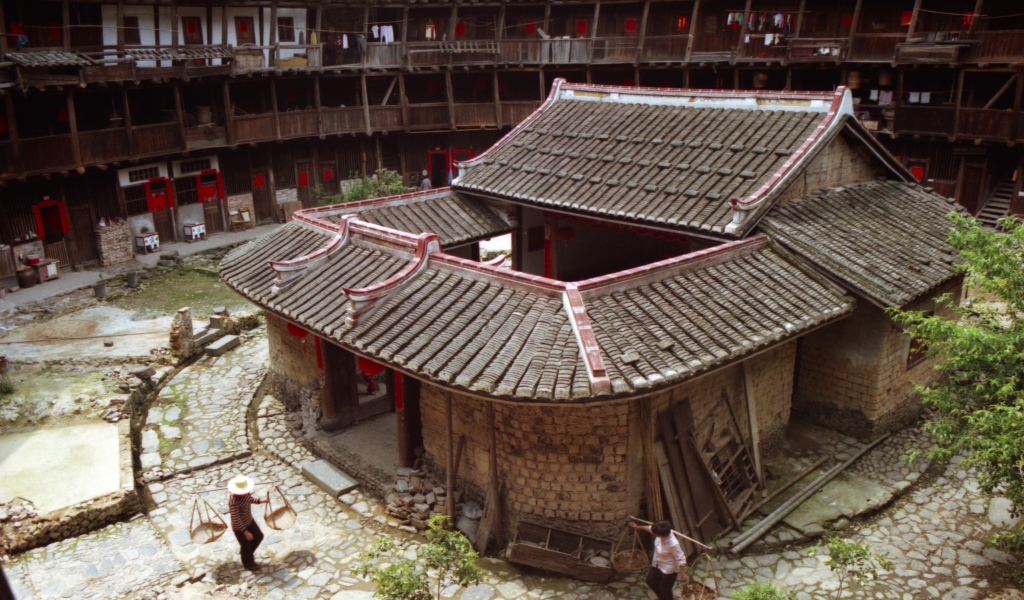 Внутренний дворик в Китае