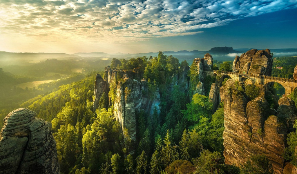 Саксонская Швейцария в Германии