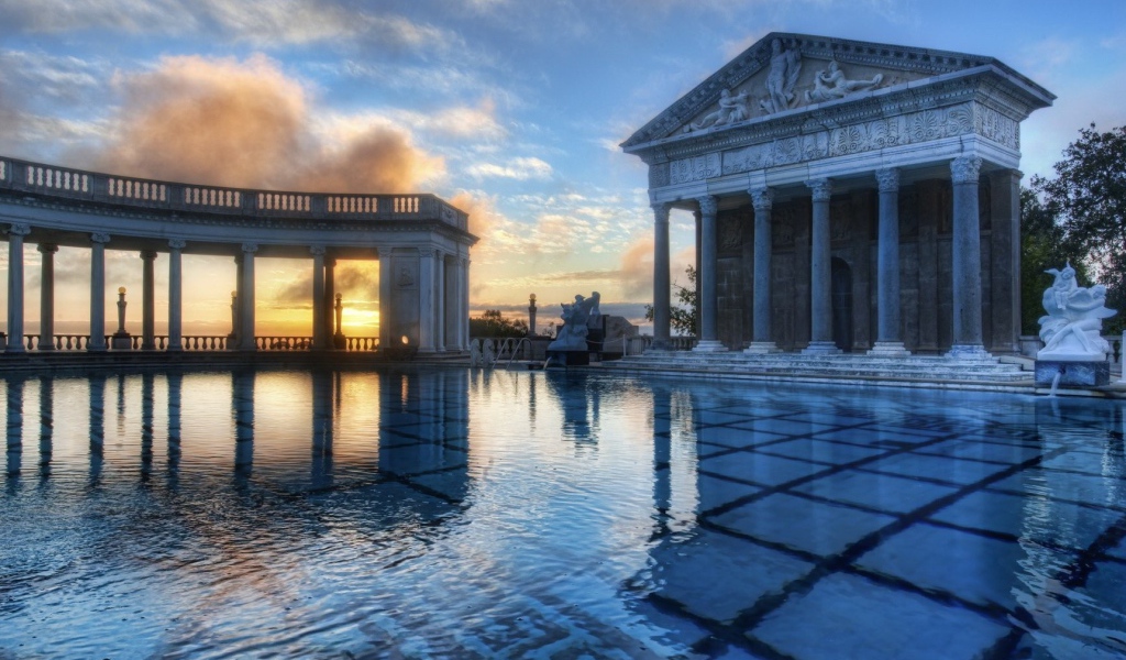 Греческая архитектура, бассейн