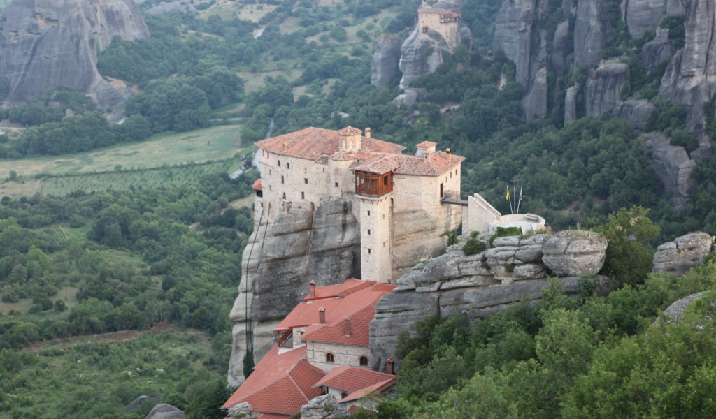 Монастыри Метеоры, Фессалия, Греция