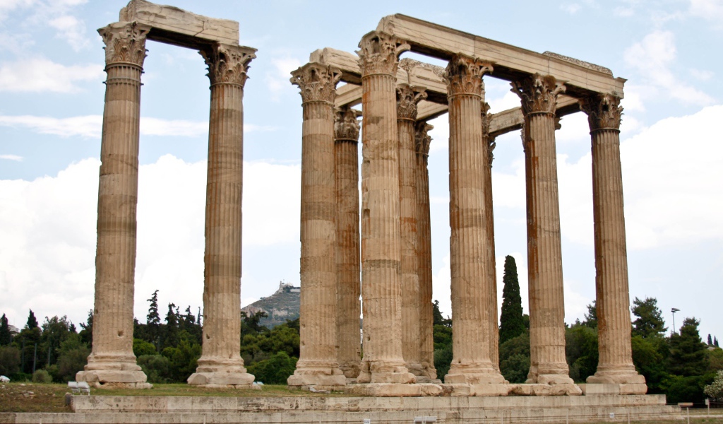 Древний храм Зевса, Греция