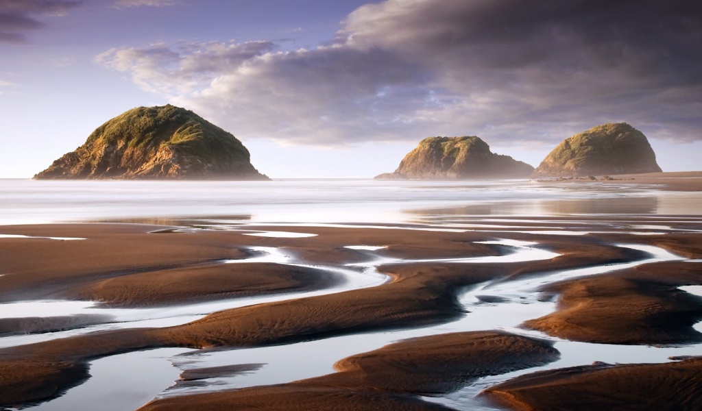 Сказочный пейзаж в Новой Зеландии