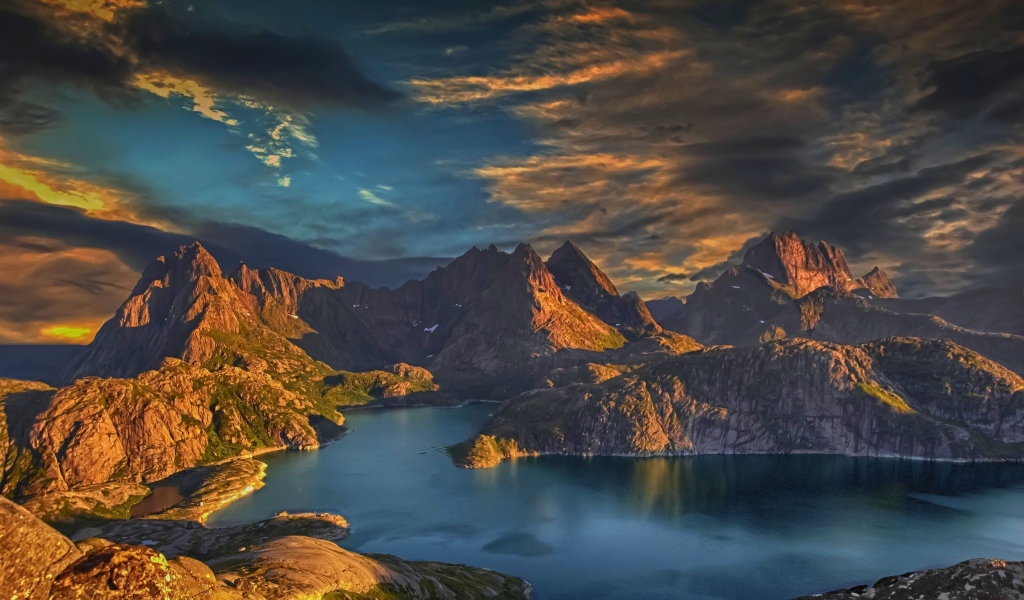 Лофотенские острова в Норвегии