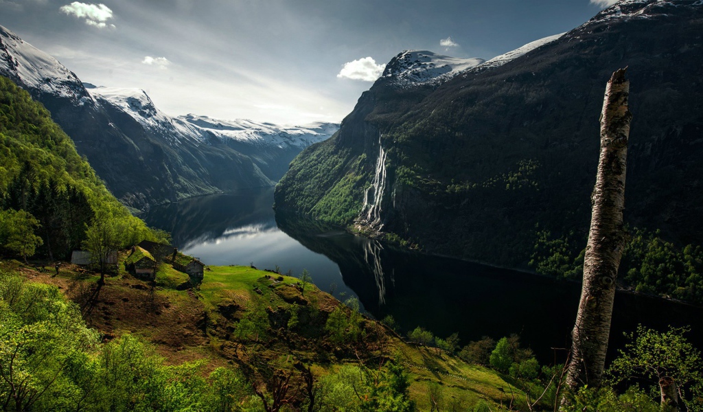 Невероятная красота норвежских фьордов