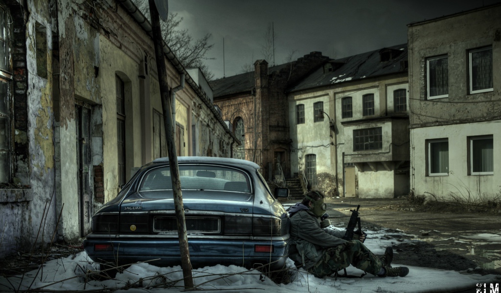 Заброшенный город в Польше