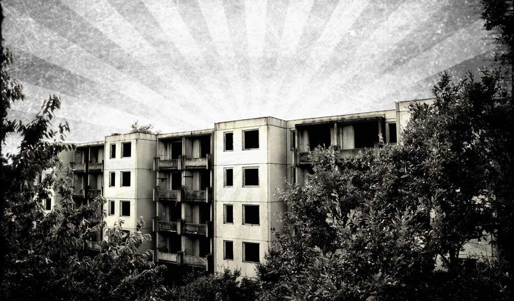 Заброшенный Дом призраков в Кейптауне