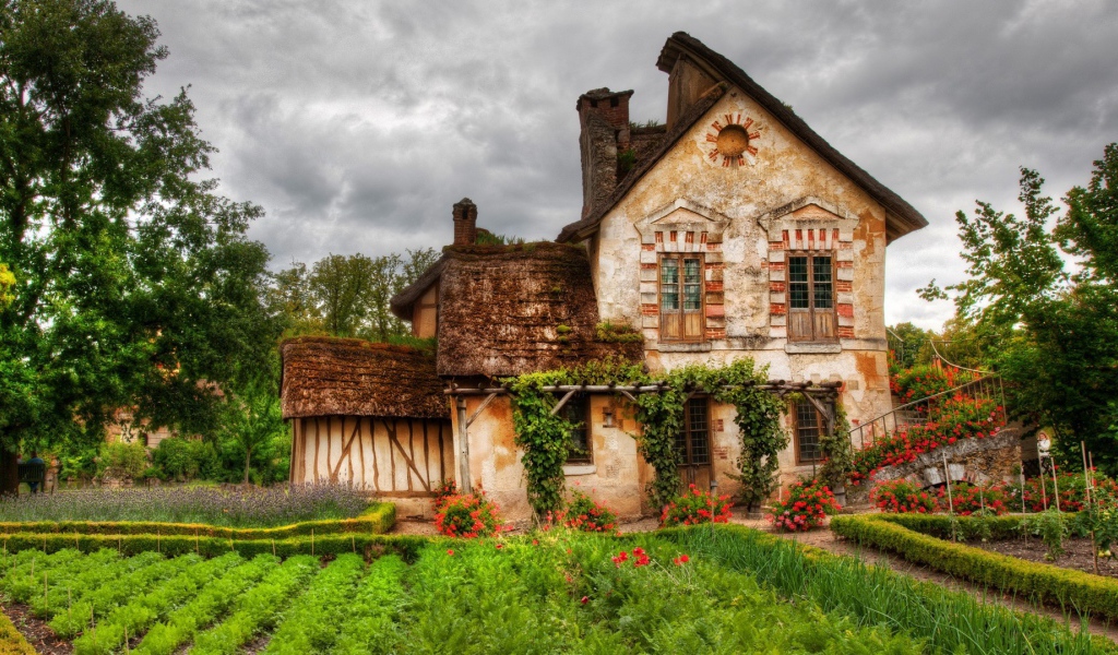 Загородная вилла, фото HDR