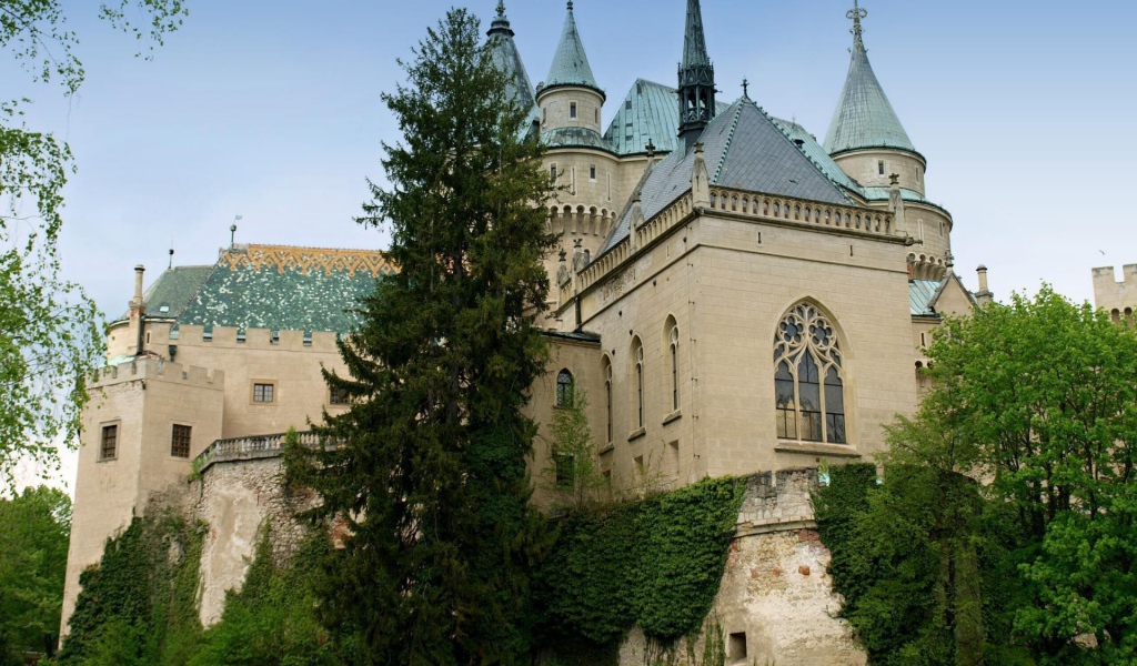 Старинный замок в Словакии