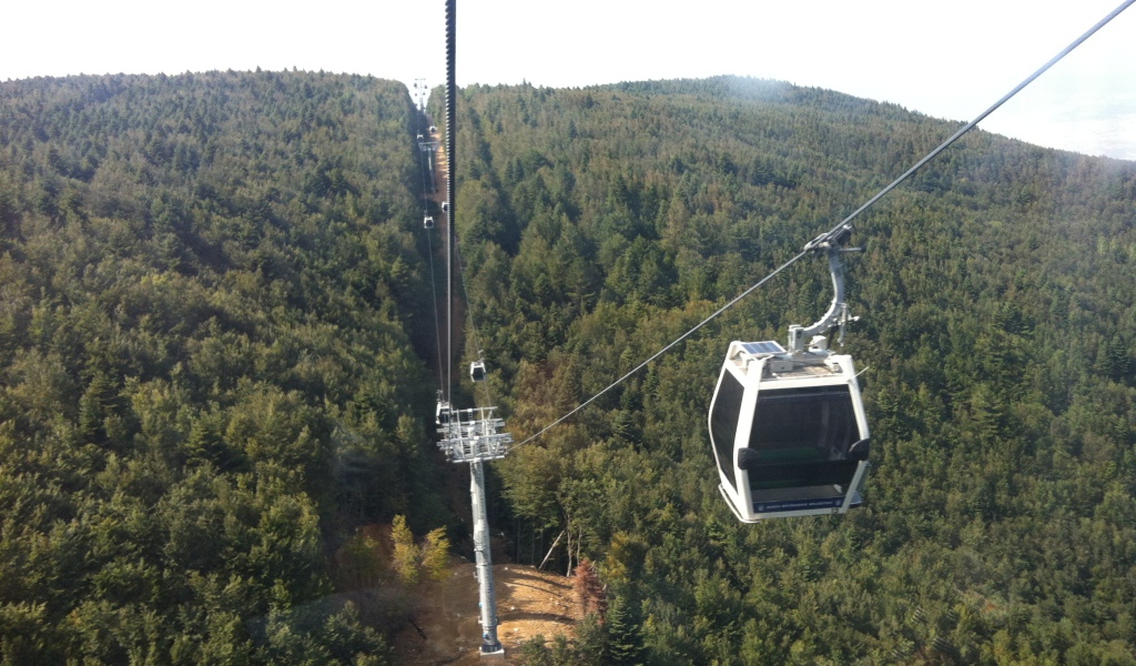 Канатная дорога в Бурсе, Турция