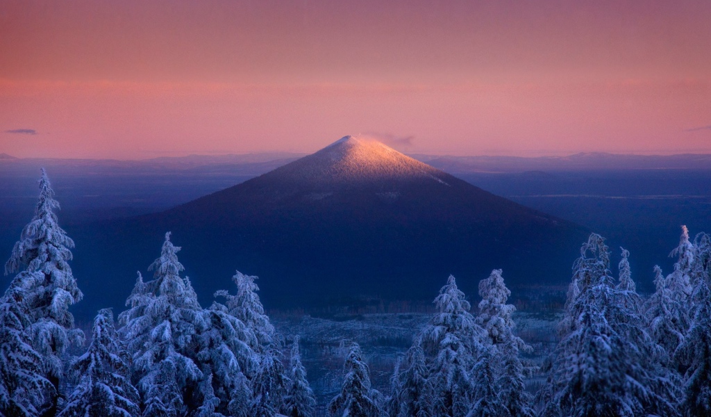 Потухший вулкан в Орегоне