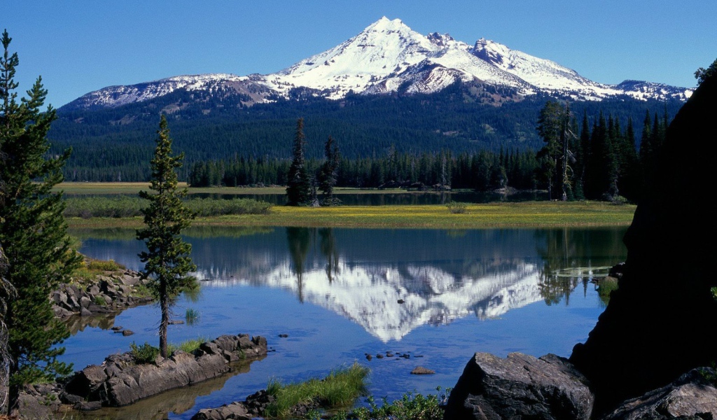 Вулкан Брокен Топ, Орегон