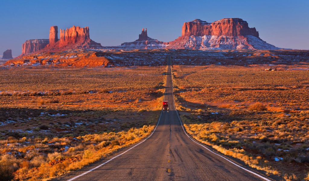 Долина монументов в США