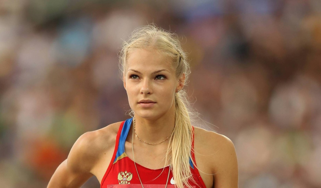 Athlete Darya Klishina