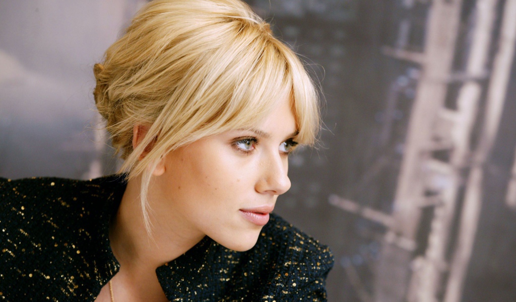 Актриса блондинка Скарлетт Йоханссон