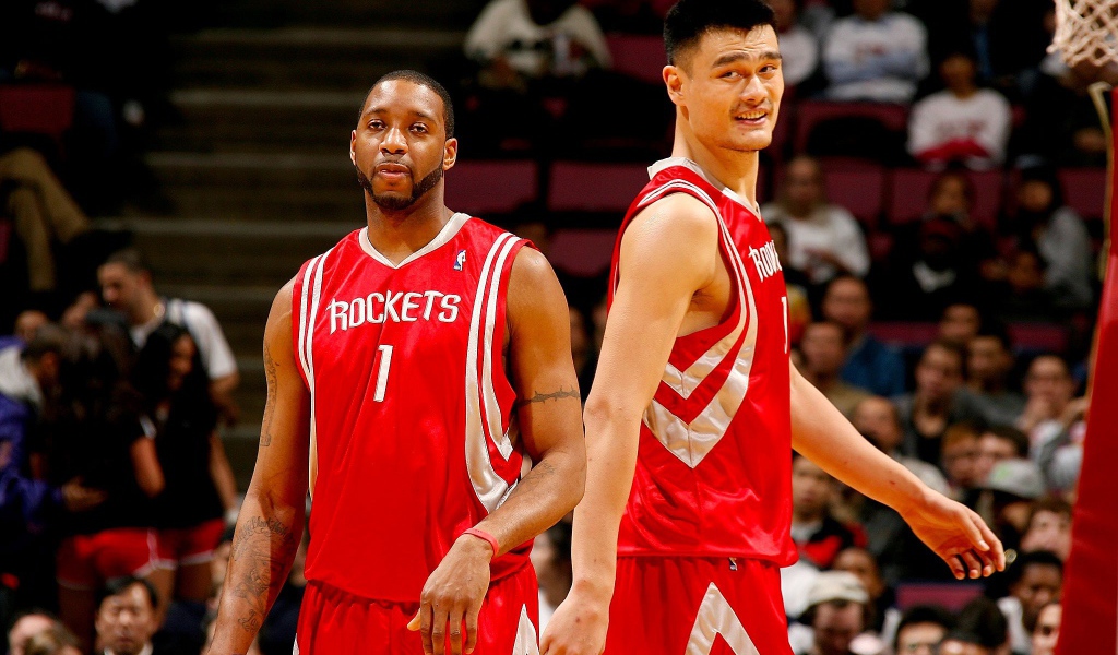 Китайский баскетболист Яо Мин