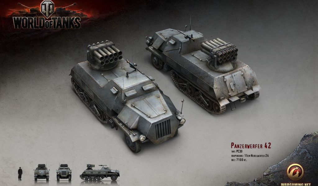 Немецкая РЗСО, игра World of Tanks