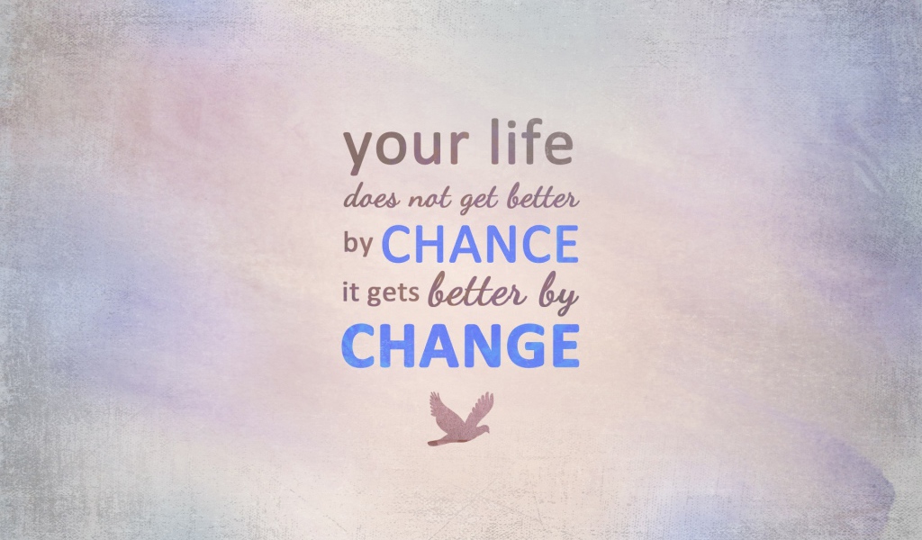 Жизнь не дает тебе шансов - она и есть твой шанс!