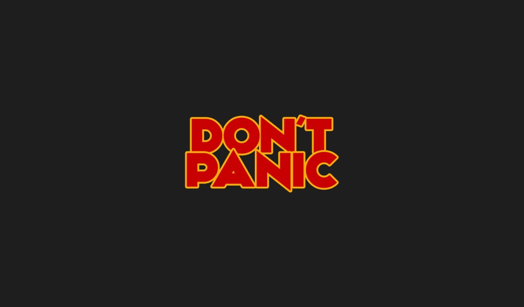 Не нужно паниковать