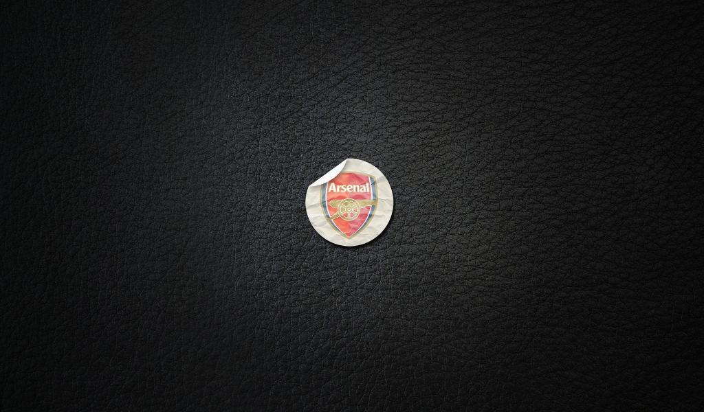 Клуб Арсенал, черный фон