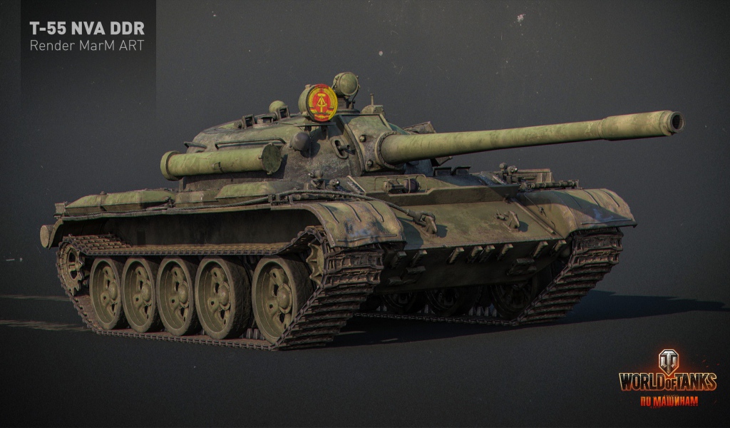 Игра World of Tanks, танк Т-55