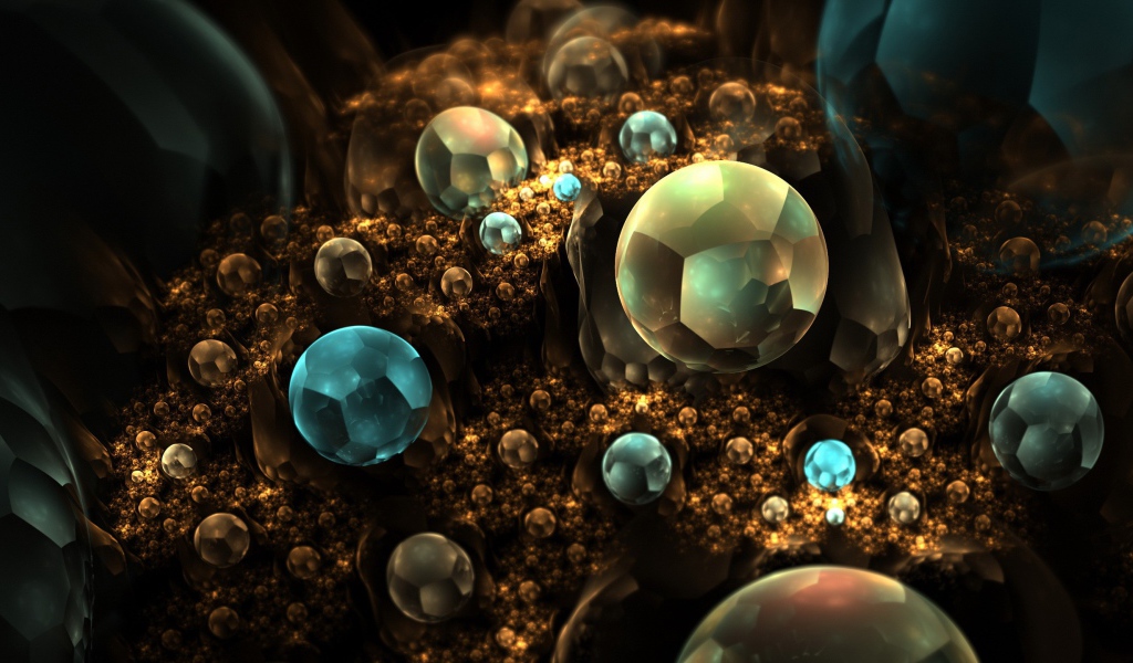 Абстрактные драгоценные камни 3 д графика 