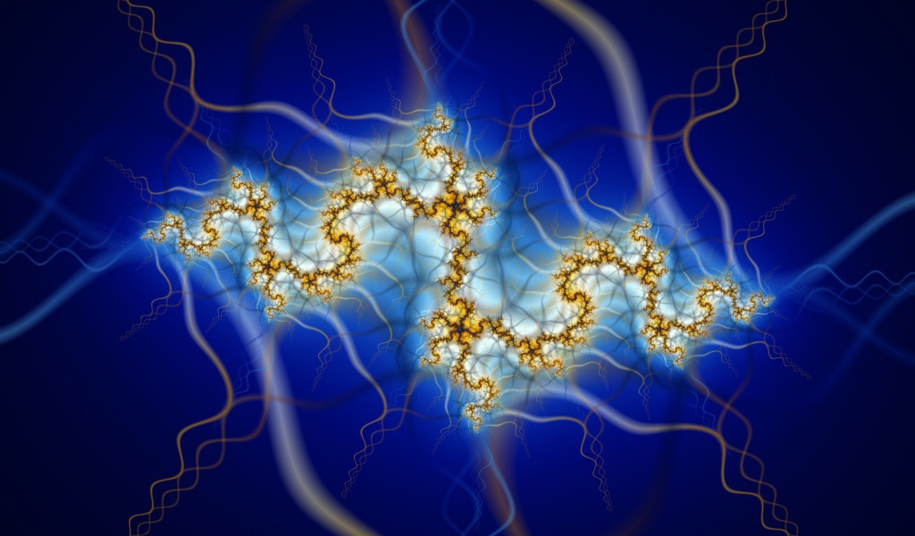 Абстрактный ультра фрактал  
